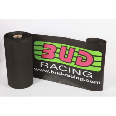Racing Track banner Bud racing 50cm x 100m roll 