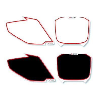 Fonds de plaques liserets One CRF 250 04/05 white 