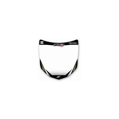 Fonds de plaques + boite à air liserets 450 KXF 2012 White 