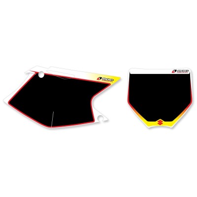 Fonds de plaques liserets One RMZ 04/06 black 
