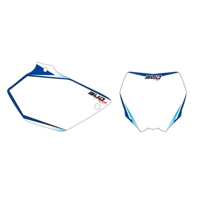 Fonds de plaques Bud YZ 125-250 07/14 black 