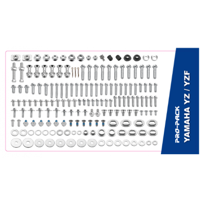 Boite de vis complète (Pro Pack) YZ/YZF 