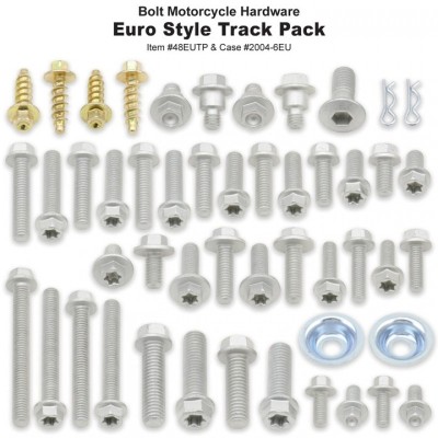 Boite de vis Track Pack Européennes 