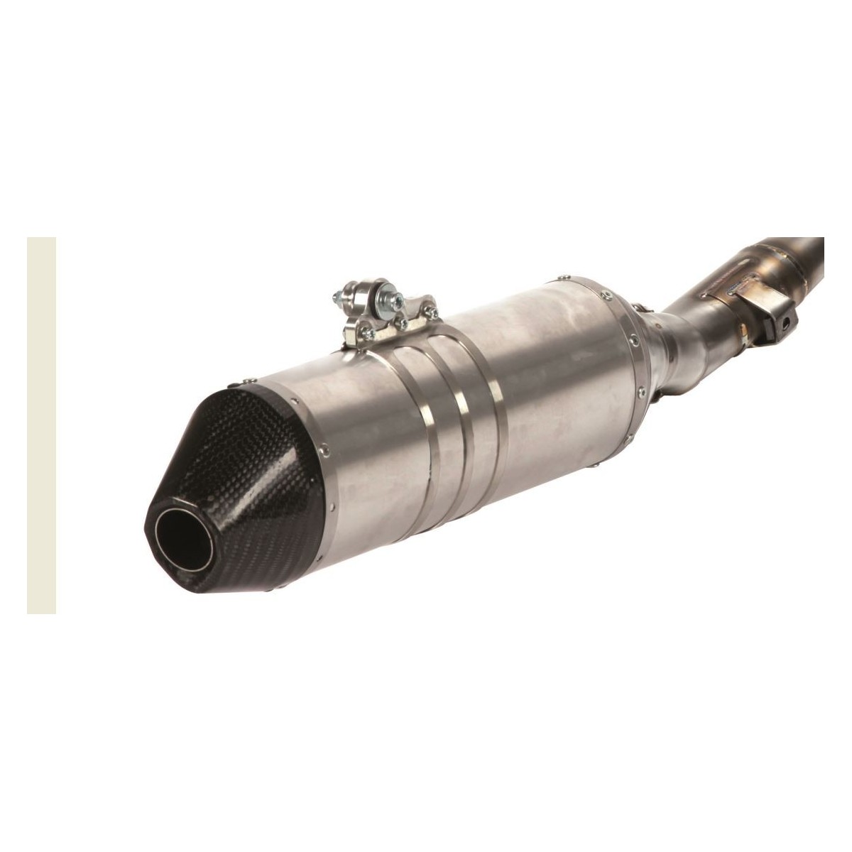 Mid pipe silencieux Bud pour collecteur d'origine 450 WRF 07/11 