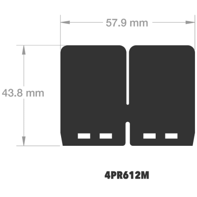 Clapets de rechange V-force 4 YZ 65/85 + (set of 4) 
