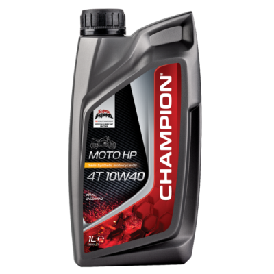 Huile moteur Champion 4 temps Moto HP 10W40 1l 