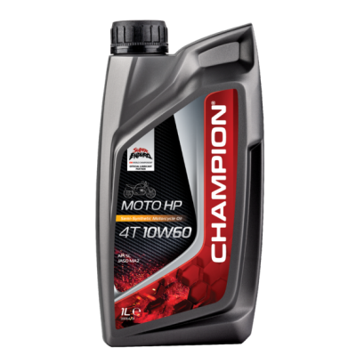 Huile moteur Champion 4 temps Moto HP 10W60 1l 
