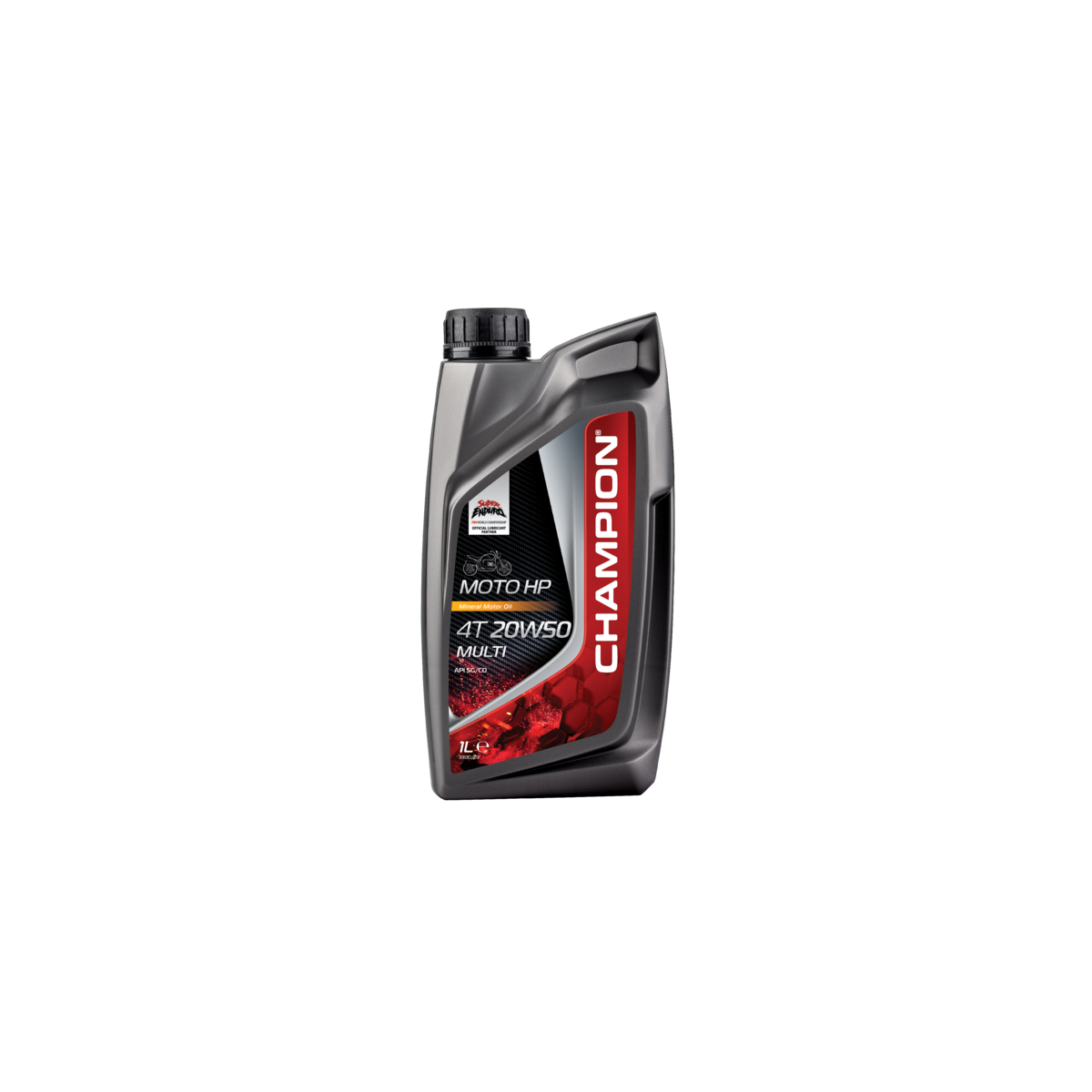 Huile moteur Champion 4 temps Moto HP 20W50 1l 
