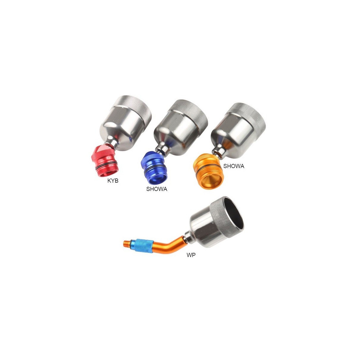 Recipient de purge pour amortisseur RMZ-250 07/15+450 08/17-Showa 2 