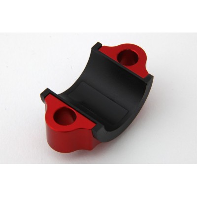 Half brake clamp Bud with Teflon Red 