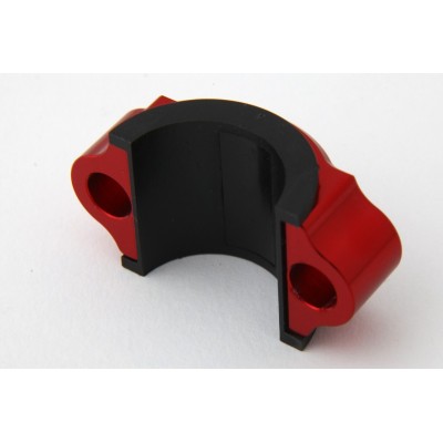 Half brake clamp Bud with Teflon Red 