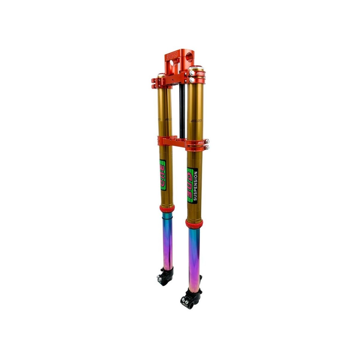 Fourche cplt "Factory" Bud 43mm 85 YZ w/ Triple clamps  