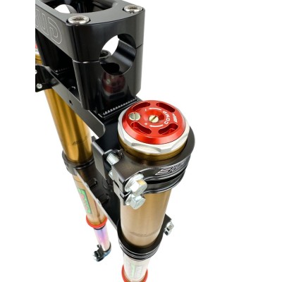 Fourche cplt "Factory" Bud 43mm 85 YZ w/ Triple clamps  