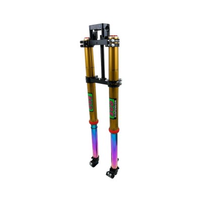Fourche cplt "Factory" Bud 43mm 85 YZ w/ Triple clamps  