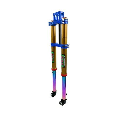 Fourche cplt "Factory" Bud 43mm 85 YZ w/ Triple clamps  