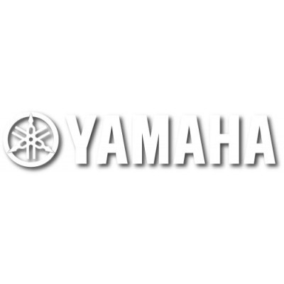 Die Cuts sticker Factory Effex 91cm Yamaha white 