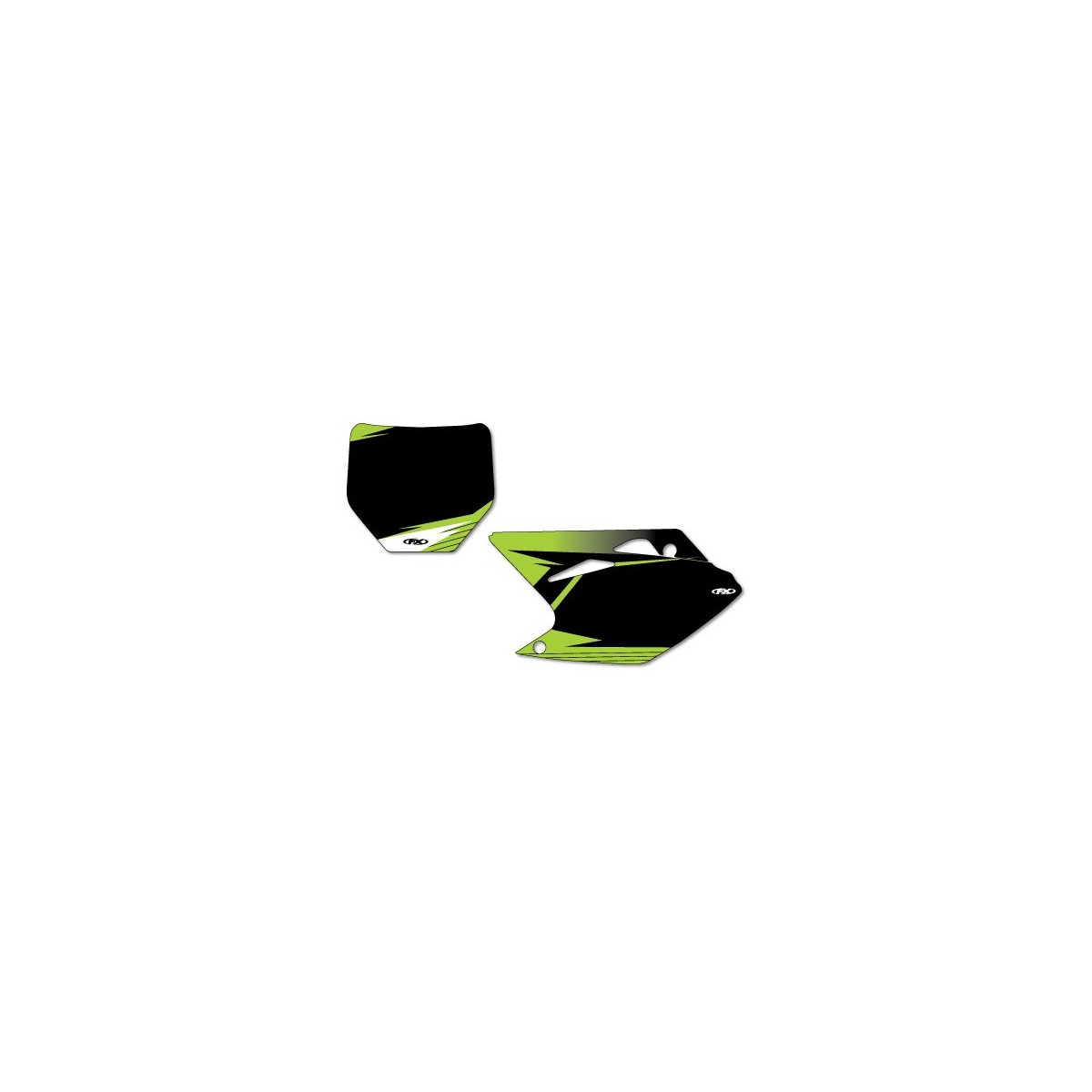 Fonds de plaques Factory Effex 250/450 KXF 09/11 black 