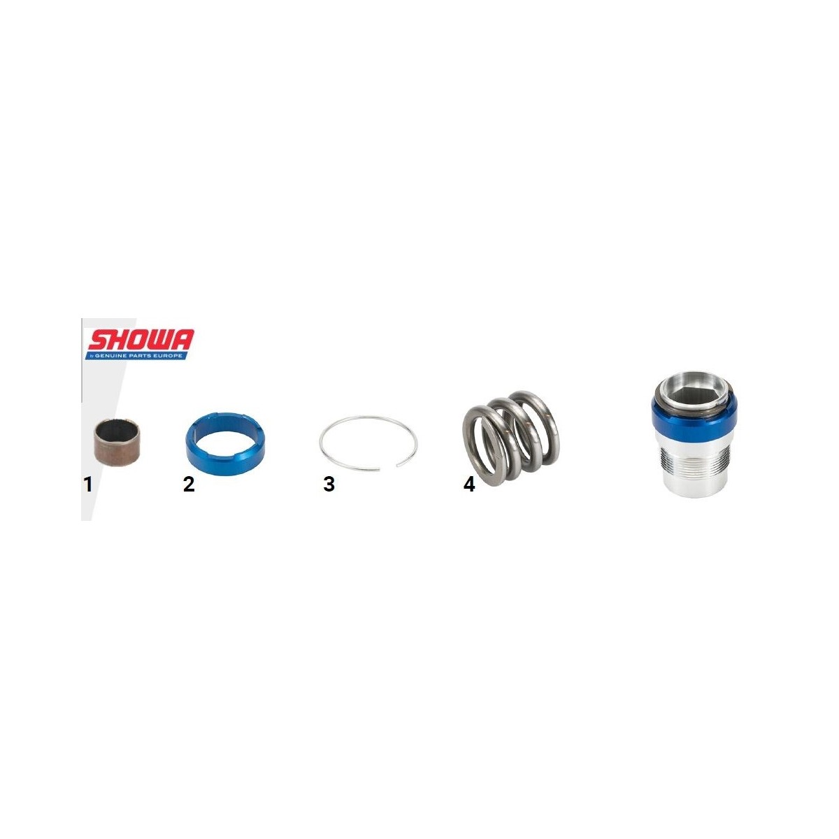 Showa oil lock valve fork 48mm CRF 250 10/14 