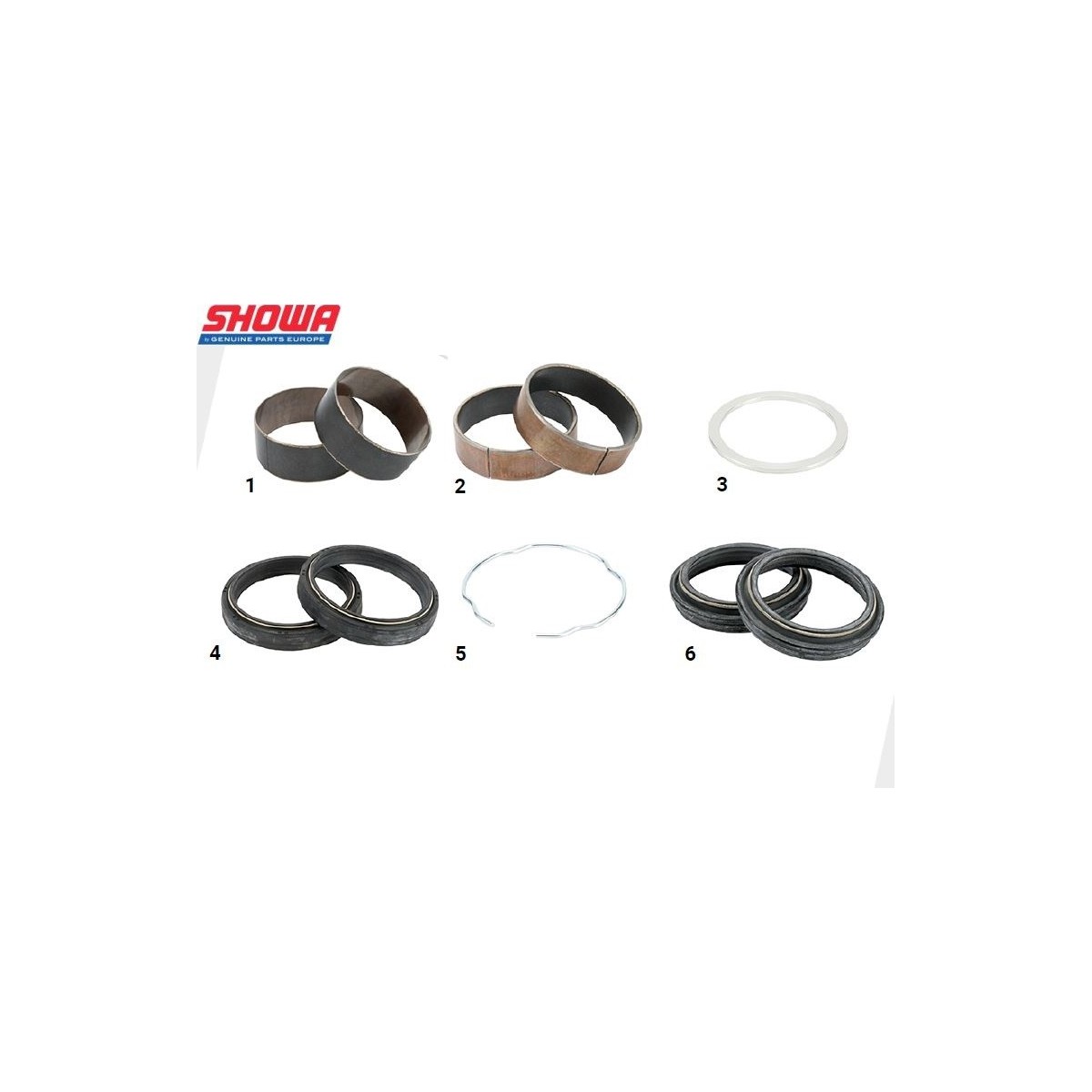 Showa oil seal stopper ring fork 49mm CRF/KXF/RMZ 