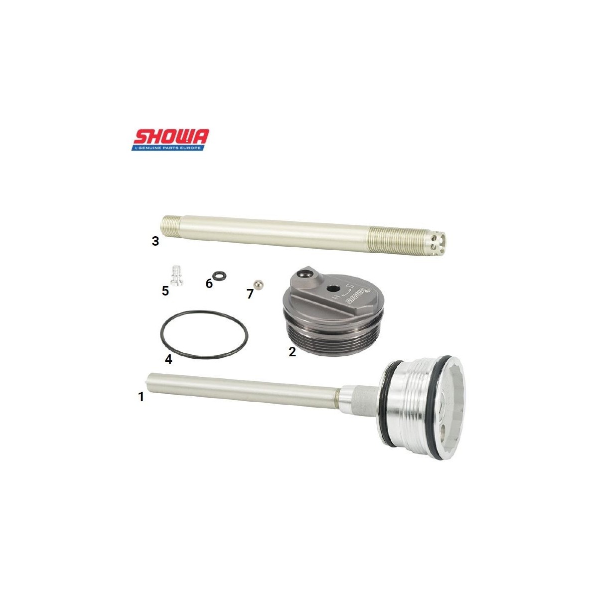 Showa plug bolt gold fork 48mm CRF 250 10 