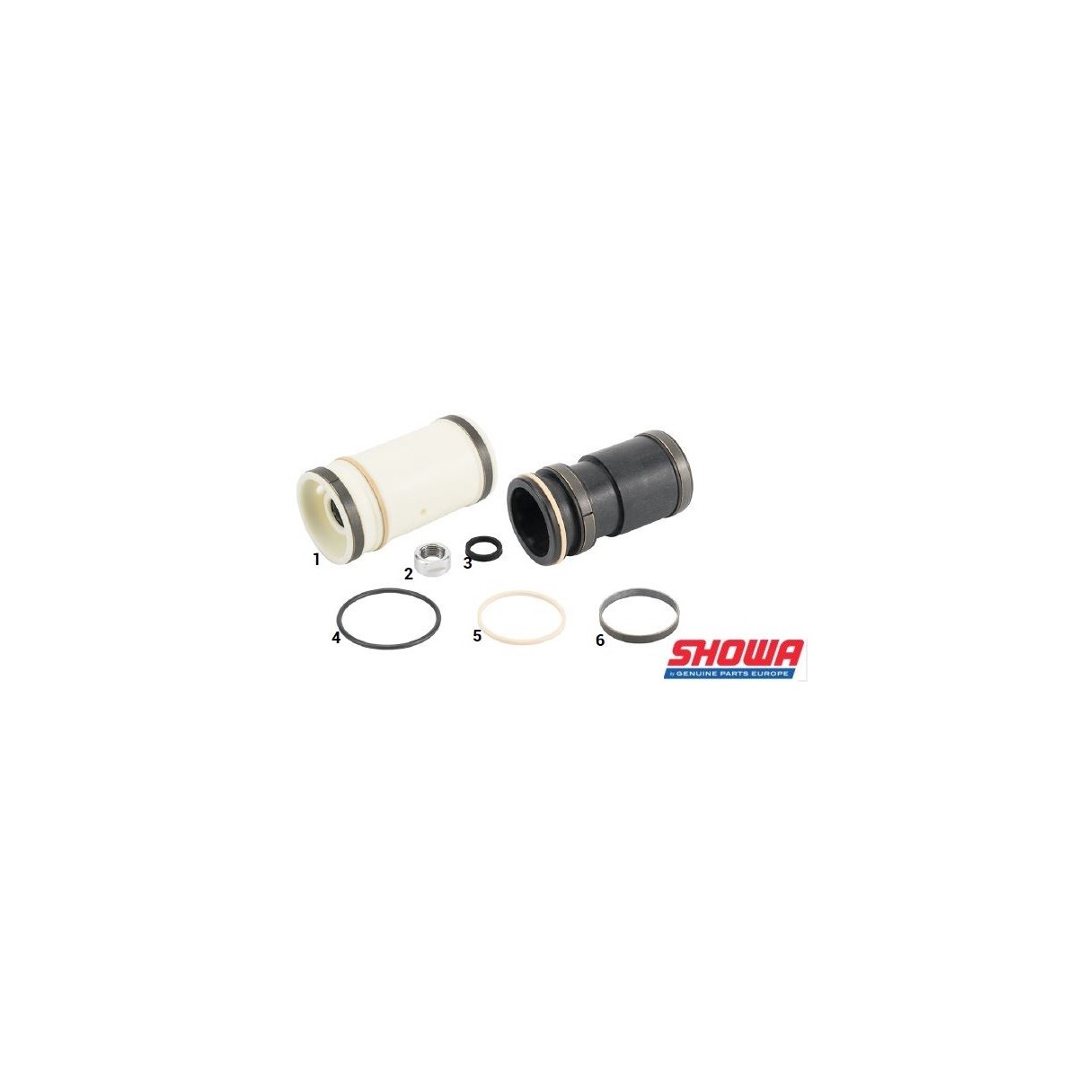 Showa free piston slide bush fork CRF 250 11/14+KXF 250 13/19+RMZ  