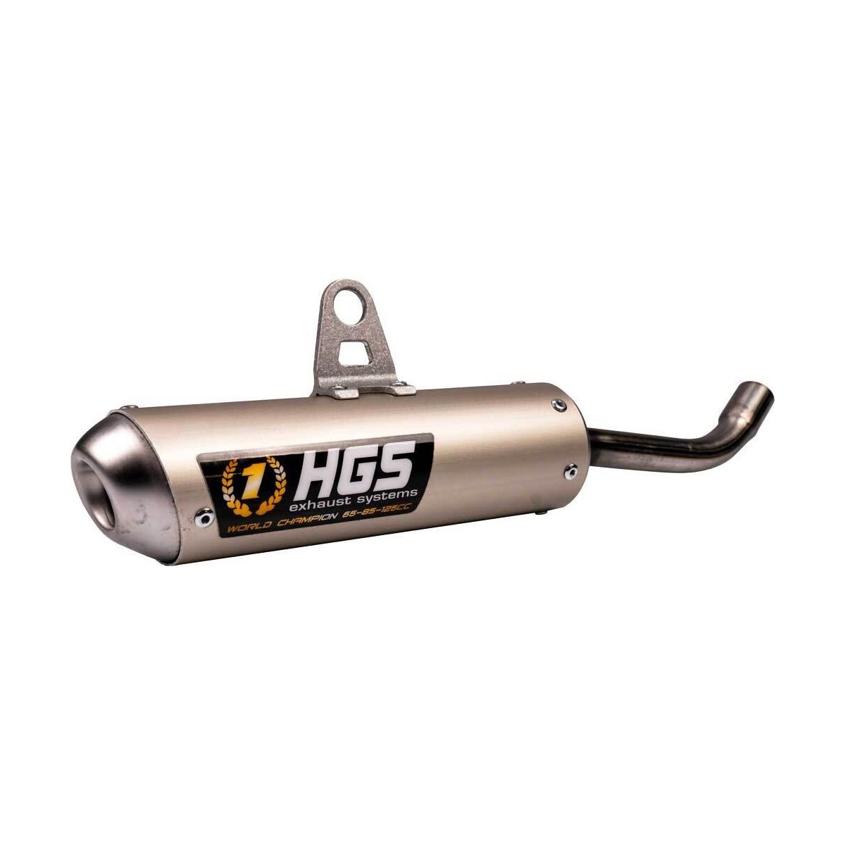 Silencieux alu HGS 50 KTM 16/23 + 50 HVA 17/23 +Gas 21/23 XT-516-SSG 