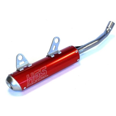 Silencer alu HGS 50 KTM 16/23 + 50 HVA 17/23 +Gas 21/23 Or XT-516-SSO 