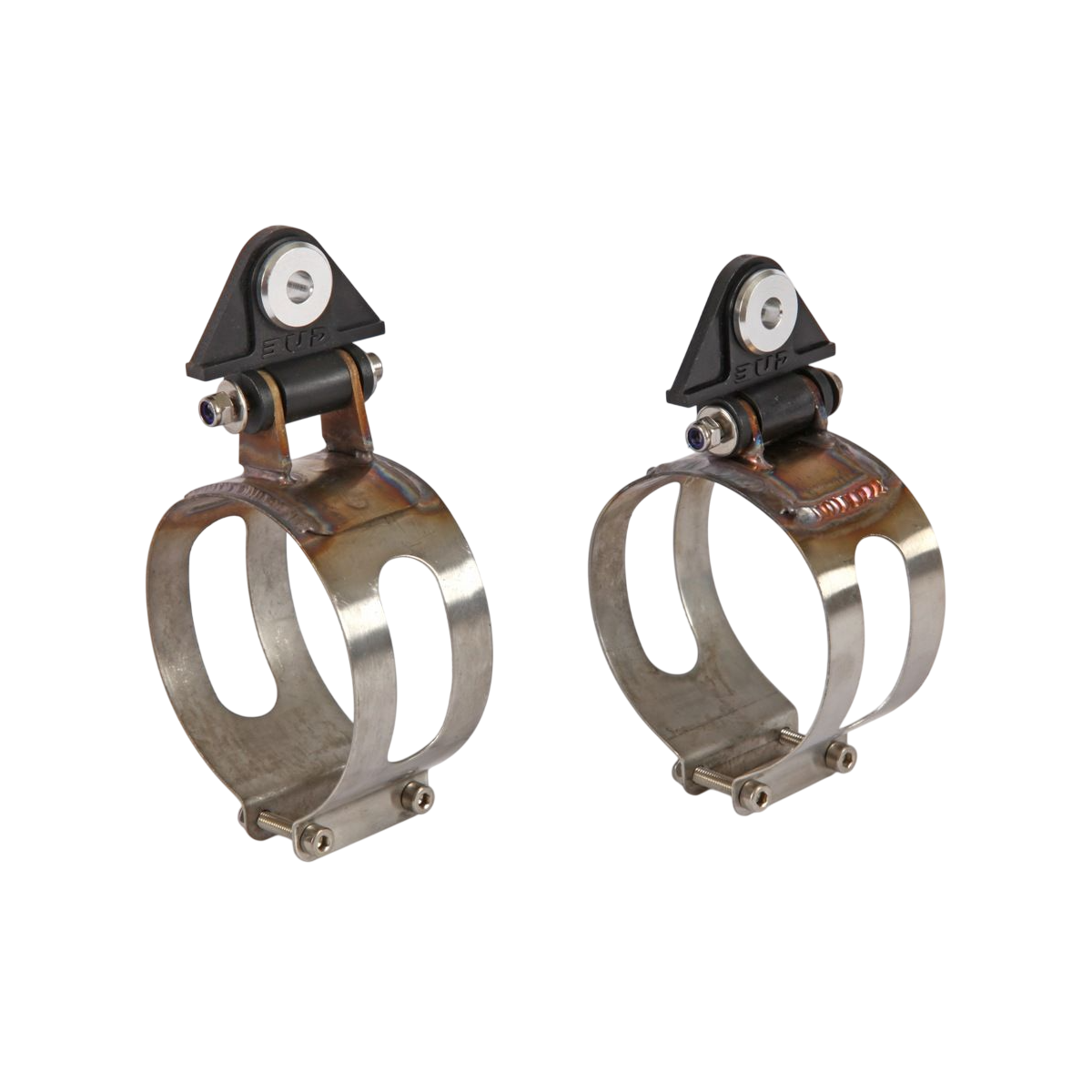 Collier inox "bas" cplt avec patte plastiq pour slx Bud racing 2T 