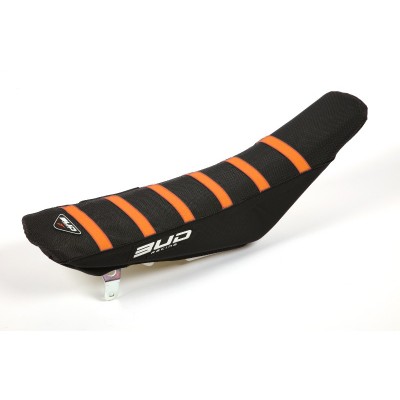 Housse de selle BUD Full Trac. 85 SX 18/24+Gas 85 21/24 Blk-Rd lines 
