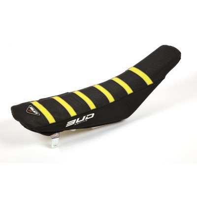 Housse de selle BUD Full Traction 450 RMZ 08/17 Red/bk Bud bk Stripes 