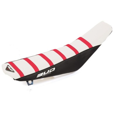 Housse de selle BUD Full Traction 450 RMZ 08/17 Red/bk Bud bk Stripes 