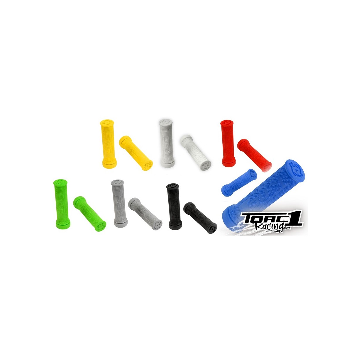 Poignées Torc1 HotLap diamond grip yellow - ATV/BMX 