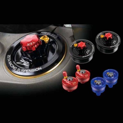 Bouchons de fourche Showa SFF Air Red 250 CRF 15-17 - la paire 