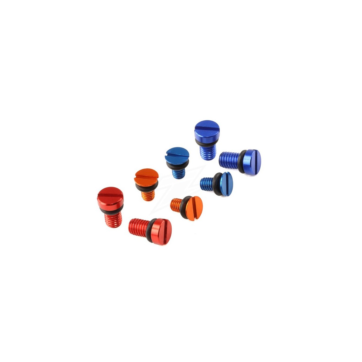 Vis de purge de fourche WP Orange (2 pièces) 