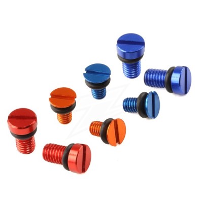 Vis de purge de fourche WP Bleu(2 pièces) 