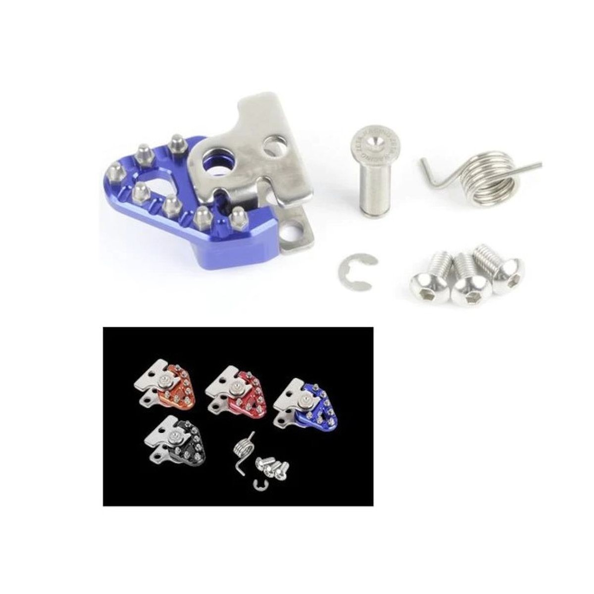 Embout de remplacement Red pour pédale de frein Trigger  