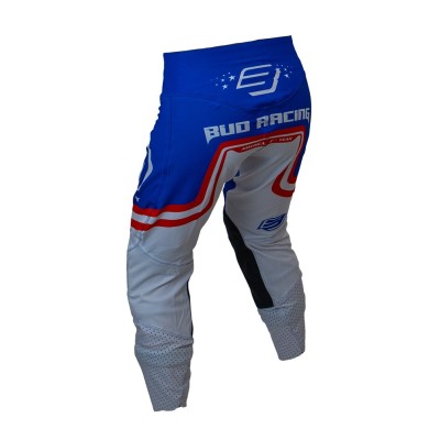 Pantalon Enfant Bud Racing SX Fit 95’ Evo Patriotic Blanc 
