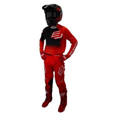 Pantalon Bud Racing SX Fit 95’ Evo Red Noir 
