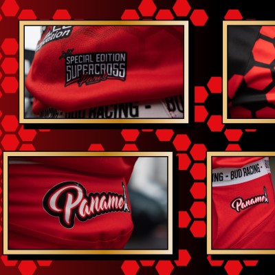 Pantalon Bud Racing SX Fit Paris SX Rouge Edition Limitée  