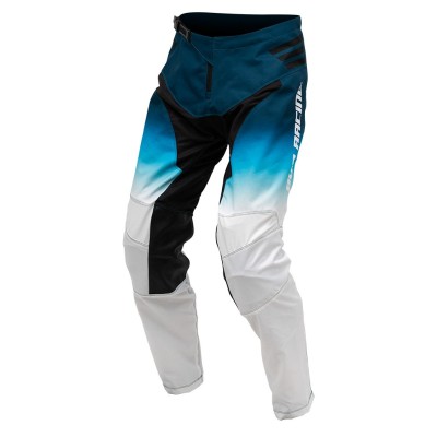 Pantalon Enfant Bud Racing GP Lazer Turquoise Blanc  