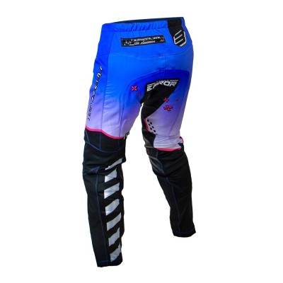 Pantalon enfant Bud Racing GP Error 404 Lavande Rose Noir 