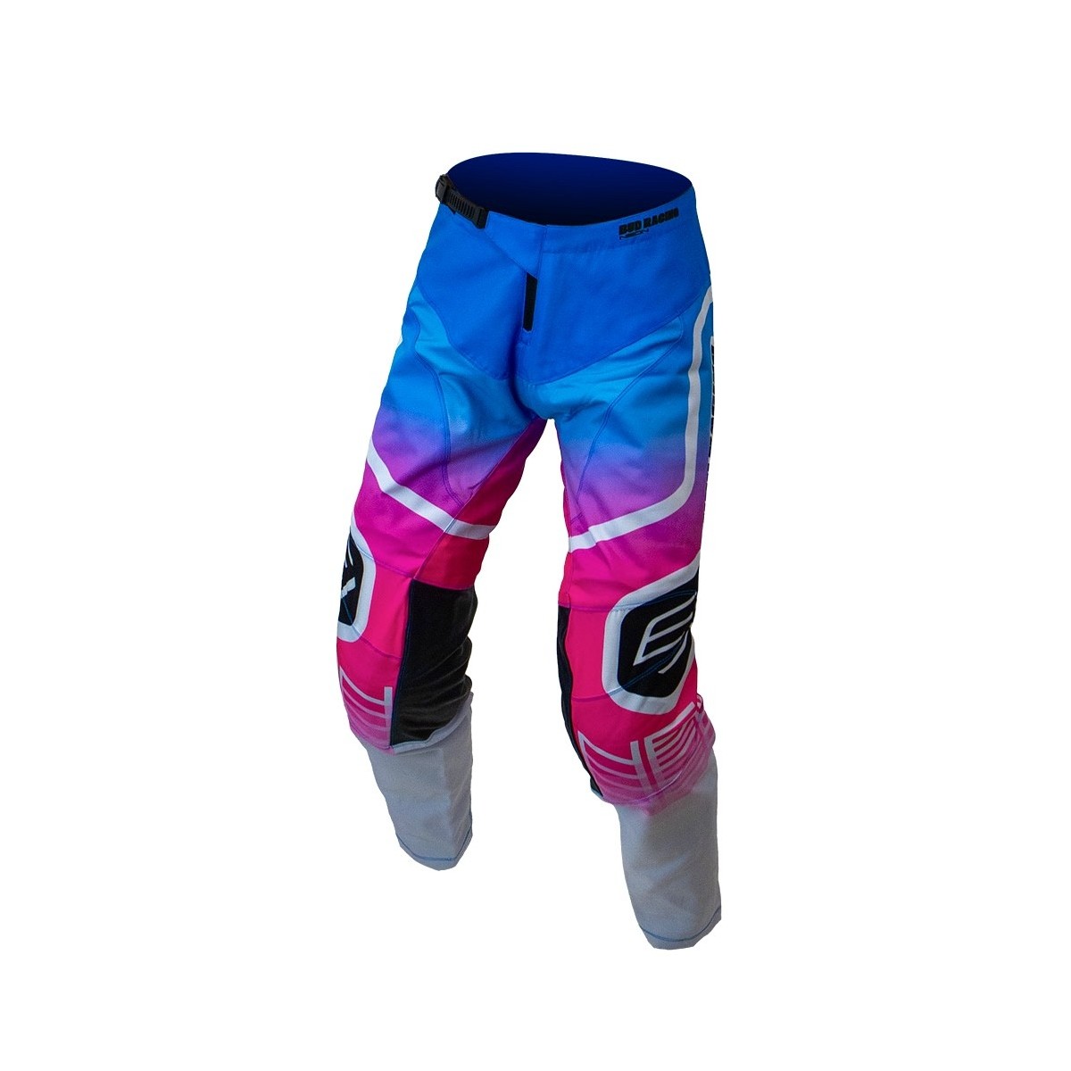 Pantalon enfant Bud Racing GP Neon Pastel Bleu Rose fluo 