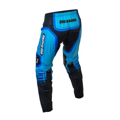Pantalon Bud Racing GP Neon Scuba Blue Noir 