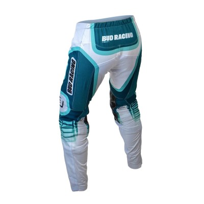 Pantalon Bud Racing GP Neon Blanc Vert 