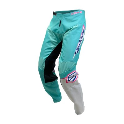 Pantalon Bud Racing GP Edition Limitée Rose Vert Blanc 