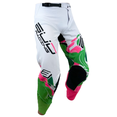 Pantalon Bud Racing GP Edition limitée Krea Rose Vert Blanc 