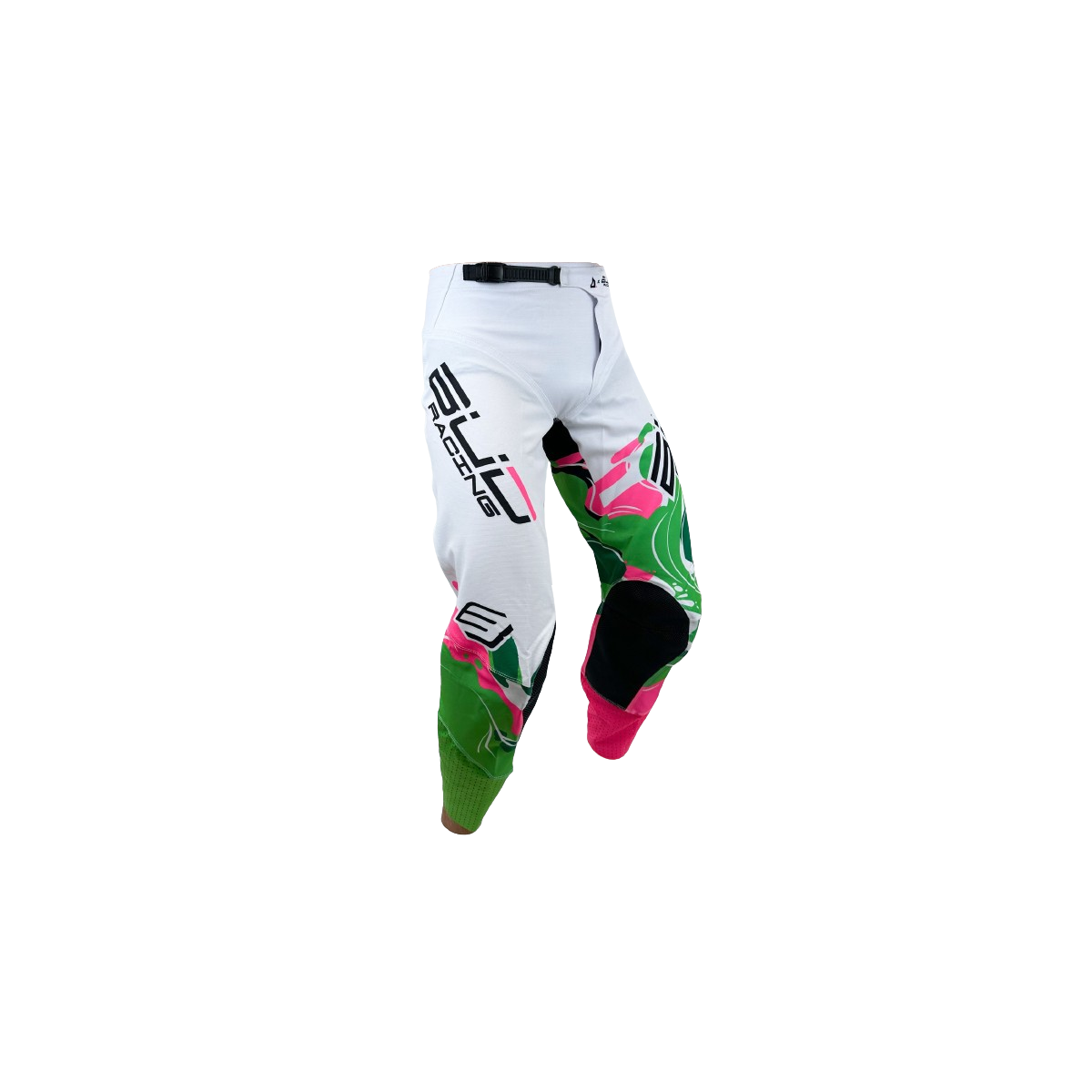 Pantalon Bud Racing GP Edition limitée Krea Rose Vert Blanc 