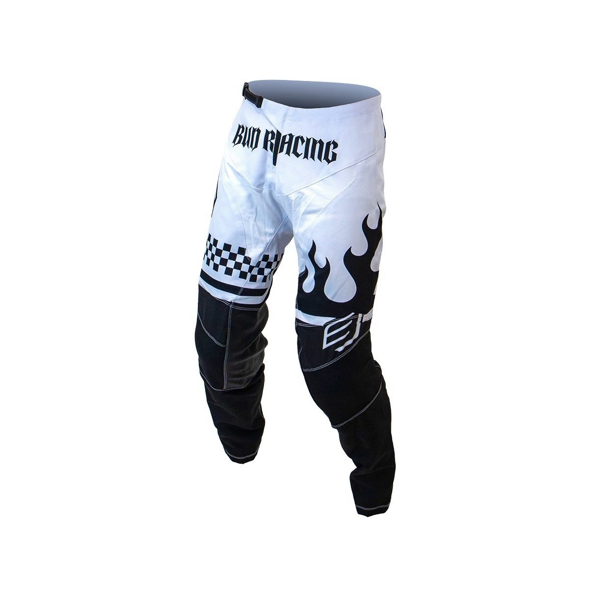 Pantalon Bud Racing GP Lake Elsinore Noir Blanc 