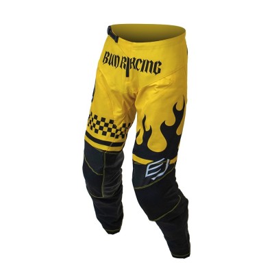 Pantalon Bud Racing GP Lake Elsinore Jaune Noir 