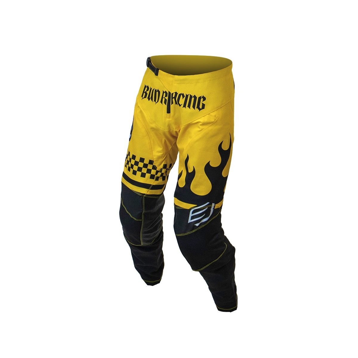Pantalon Bud Racing GP Lake Elsinore Jaune Noir 